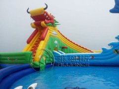 新浪度假村移動水上樂園招商投資合作經營案例